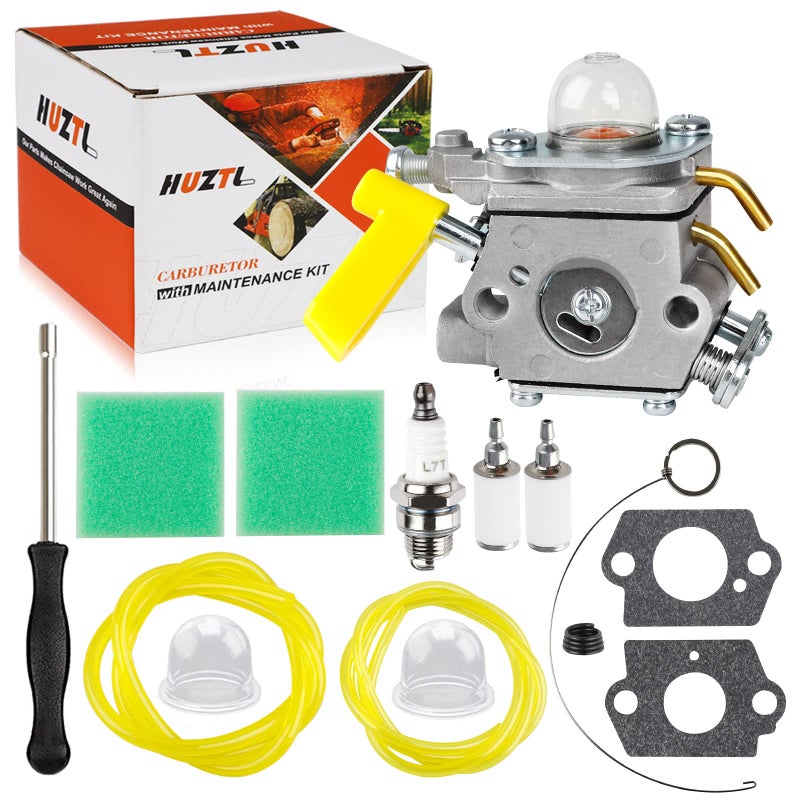HUZTL CS26 Carburetor for Ryobi Homelite SS26 SS30 CS30 25cc 26cc 30cc Trimmer Blower Weed Eater Parts 308054043 308054013 308054003 308054077 C1U-H60 - Image 1